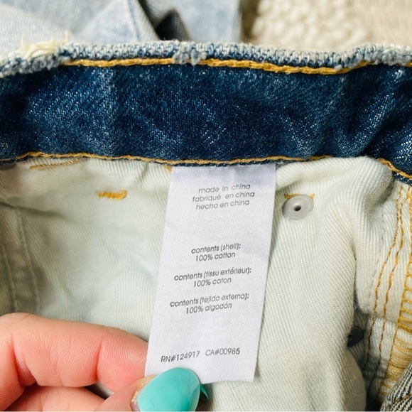 WeWoreWhat Danielle High Rise Straight Jeans - Picture 7 of 8